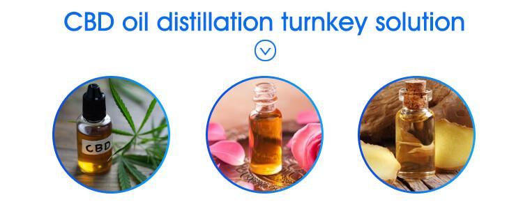 qisqa yo'lli molekulyar distillash uskunalarini qo'llash short path molecular distillation equipment application